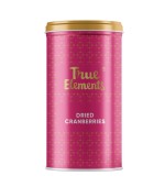 True Elements Dried Cranberries 100gm GH (In Pink Metal Jar)